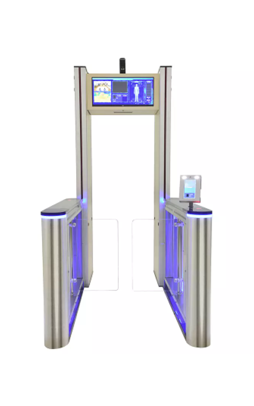 Multi-zone walk-through metal detector for high-traffic security screening