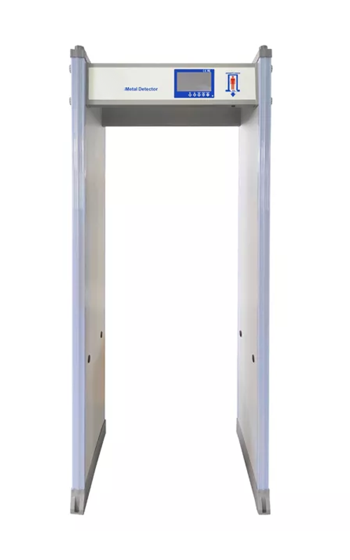 Go-Safe GS900D multi-zone walk-through metal detector with LED bar indicators