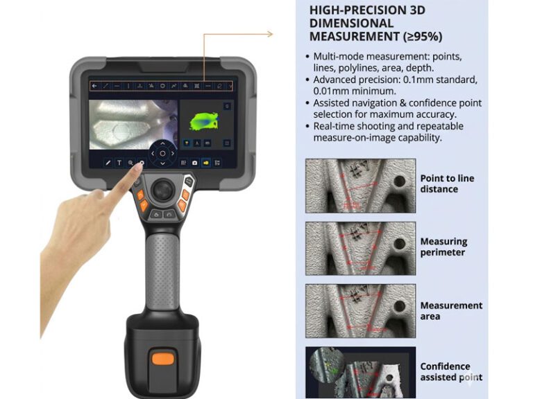 Industrial videoscope technical specifications chart – Go View GV Series – Global Hi-Tech