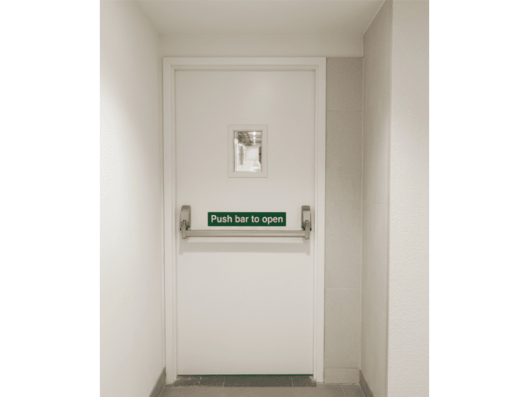 Push Bar — Single Door Application