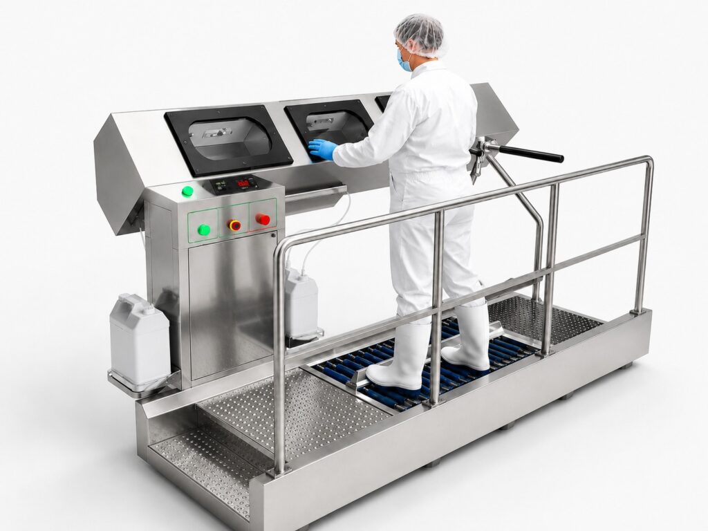 Personnel hygiene station